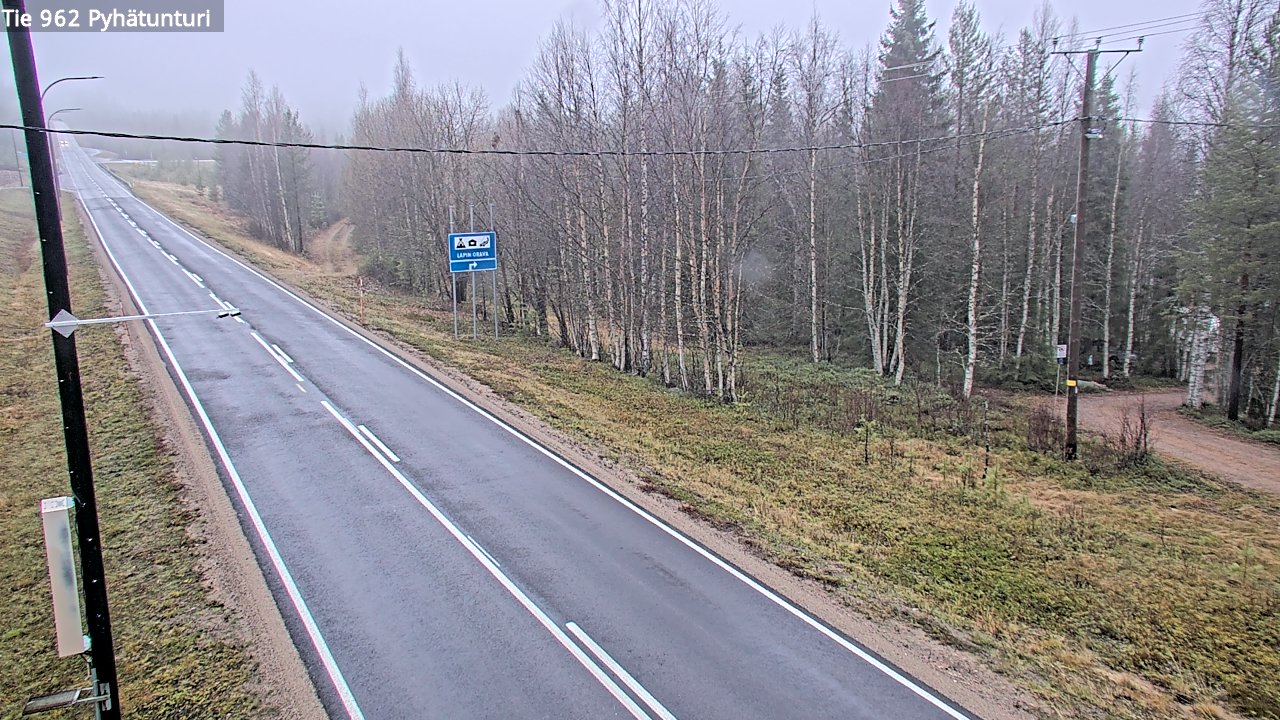 Kelikamerat Kuva Tie 962 Pelkosenniemi Pyhätunturi, Pelkosenniemi, Lappi