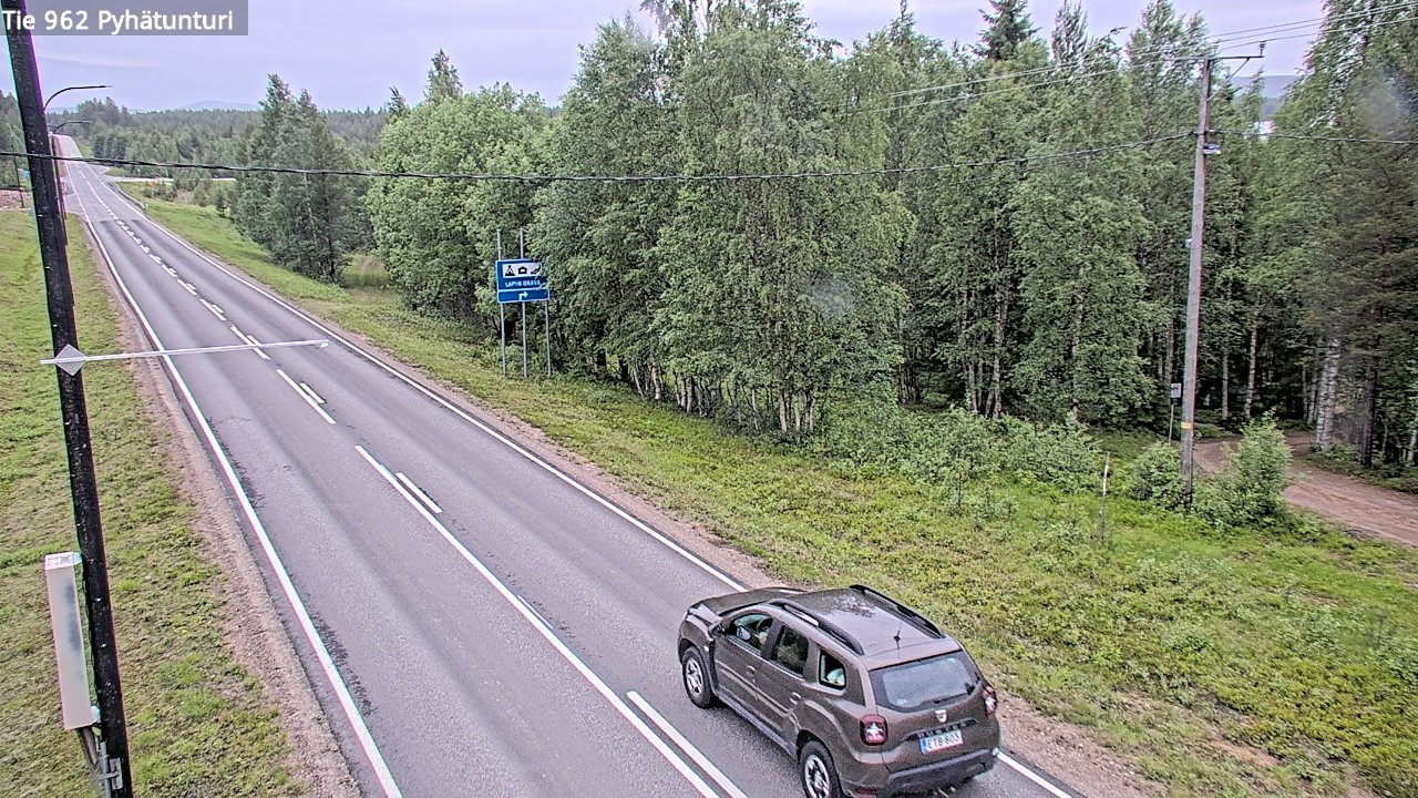 Kelikamerat Kuva Tie 962 Pelkosenniemi Pyhätunturi, Pelkosenniemi, Lappi