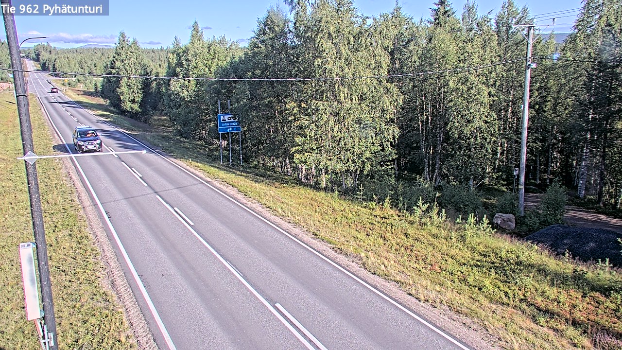 Kelikamerat Kuva Tie 962 Pelkosenniemi Pyhätunturi, Pelkosenniemi, Lappi