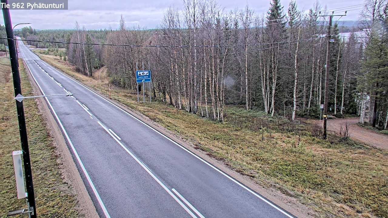 Kelikamerat Kuva Tie 962 Pelkosenniemi Pyhätunturi, Pelkosenniemi, Lappi