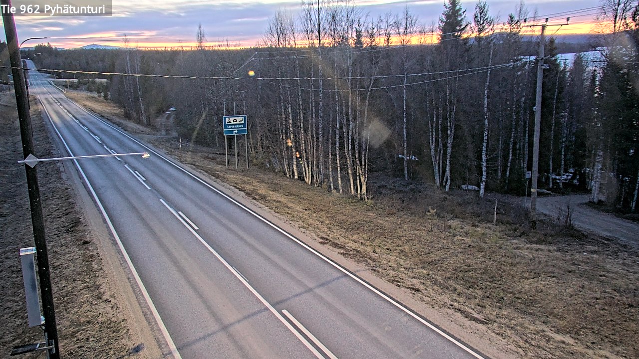 Kelikamerat Kuva Tie 962 Pelkosenniemi Pyhätunturi, Pelkosenniemi, Lappi