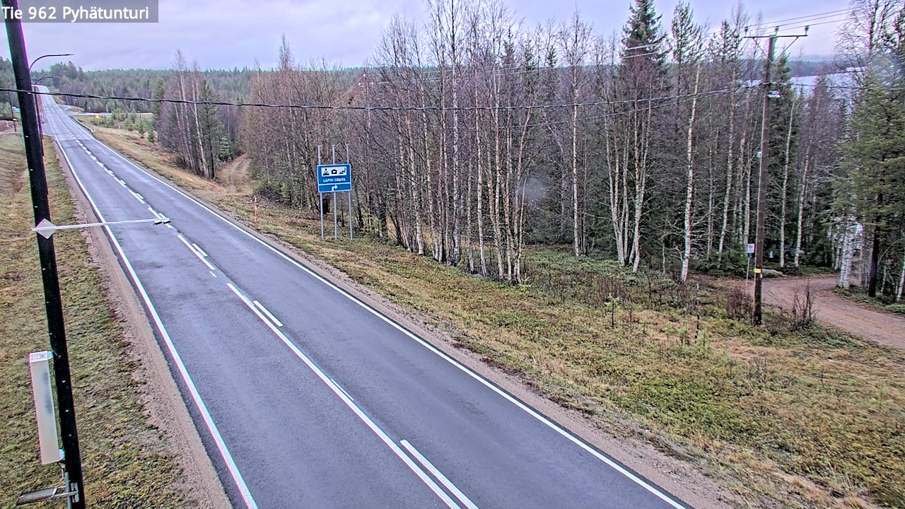 Kelikamerat Kuva Tie 962 Pelkosenniemi Pyhätunturi, Pelkosenniemi, Lappi