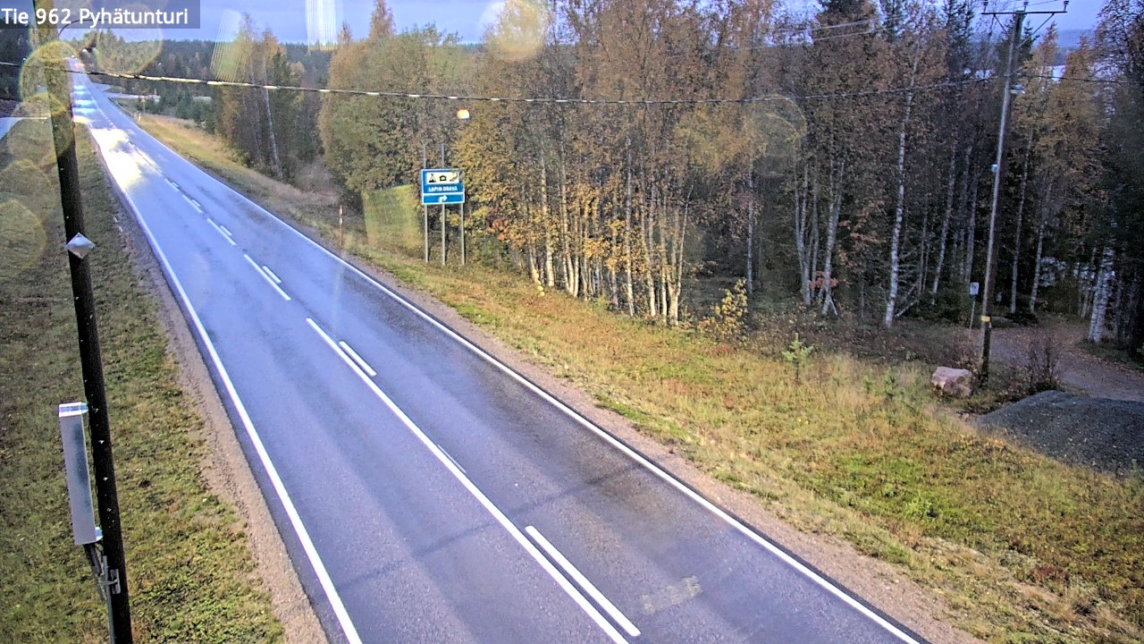 Kelikamerat Kuva Tie 962 Pelkosenniemi Pyhätunturi, Pelkosenniemi, Lappi