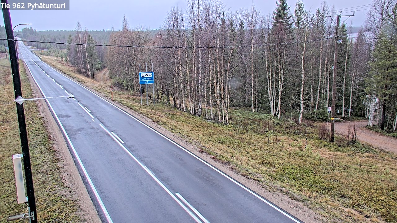 Kelikamerat Kuva Tie 962 Pelkosenniemi Pyhätunturi, Pelkosenniemi, Lappi