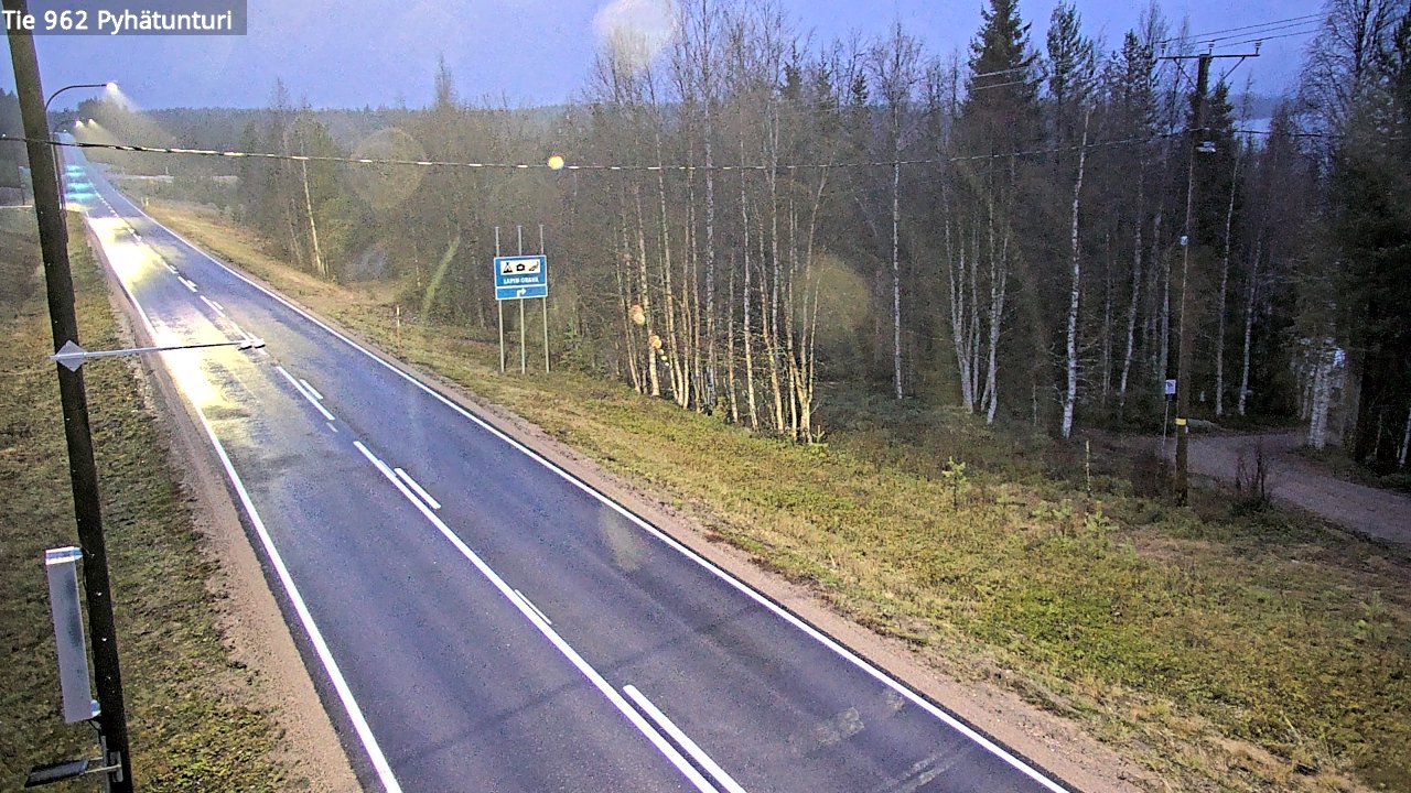 Kelikamerat Kuva Tie 962 Pelkosenniemi Pyhätunturi, Pelkosenniemi, Lappi