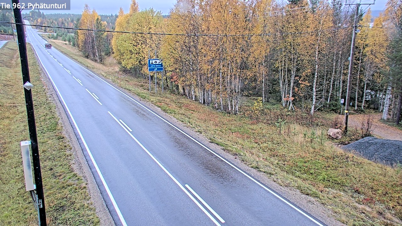 Kelikamerat Kuva Tie 962 Pelkosenniemi Pyhätunturi, Pelkosenniemi, Lappi