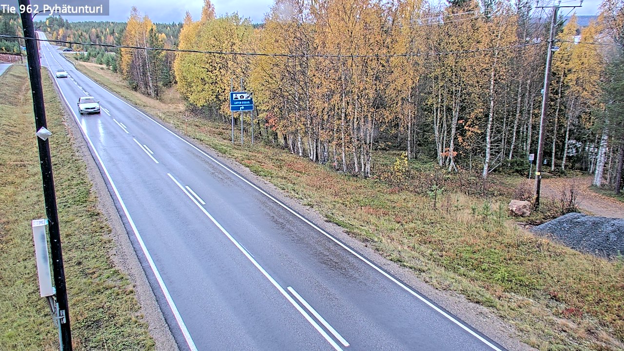 Kelikamerat Kuva Tie 962 Pelkosenniemi Pyhätunturi, Pelkosenniemi, Lappi