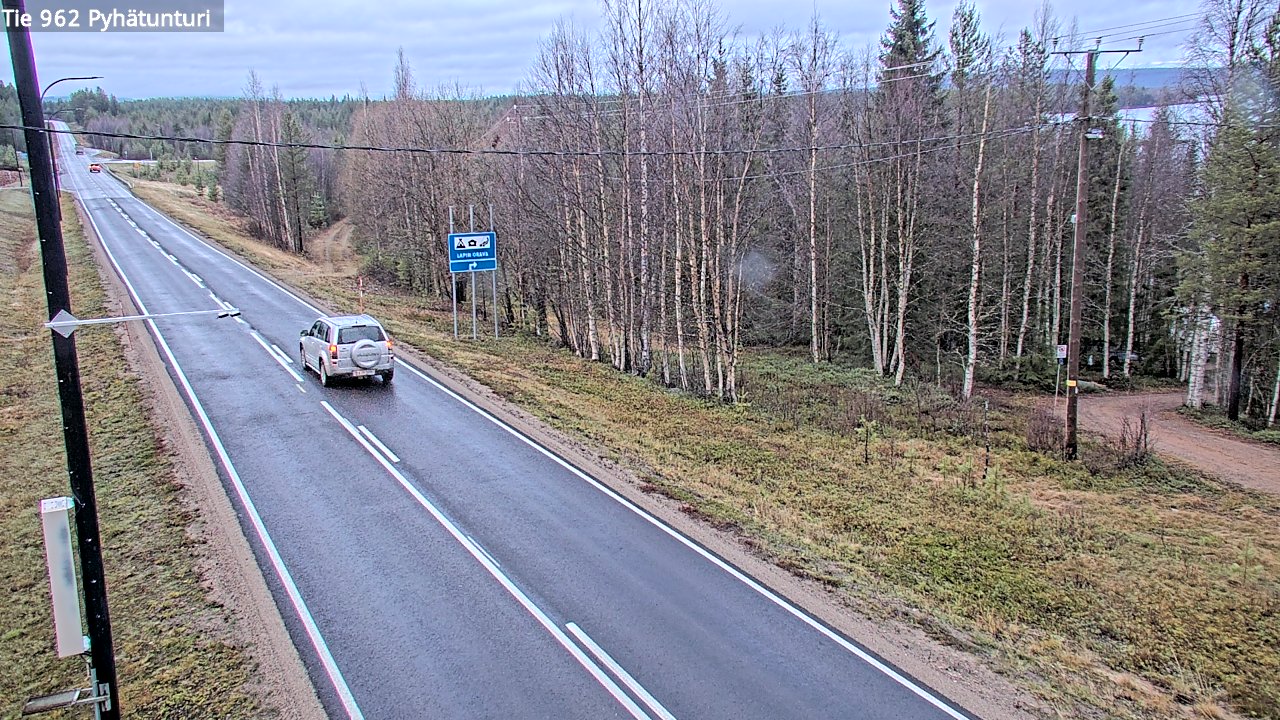 Kelikamerat Kuva Tie 962 Pelkosenniemi Pyhätunturi, Pelkosenniemi, Lappi