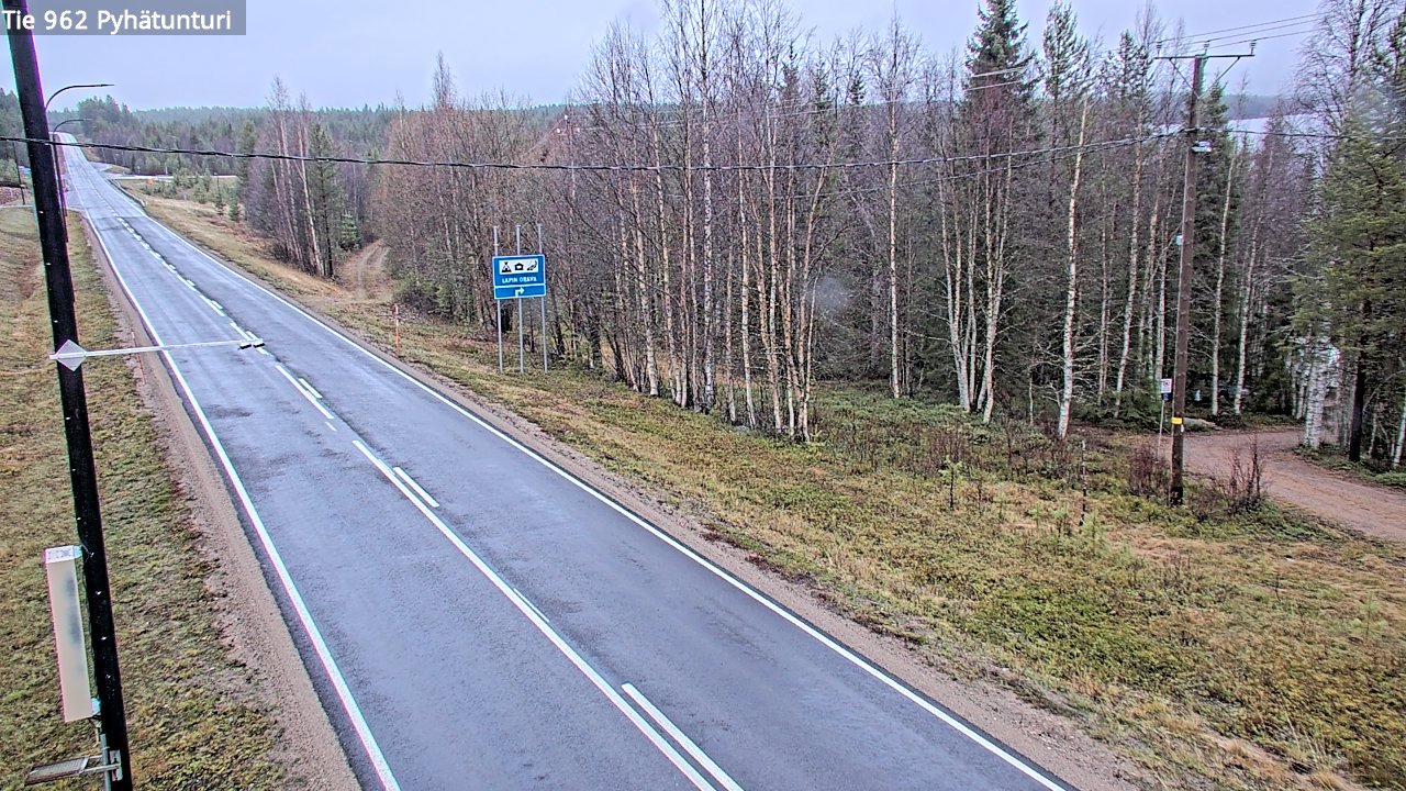 Kelikamerat Kuva Tie 962 Pelkosenniemi Pyhätunturi, Pelkosenniemi, Lappi