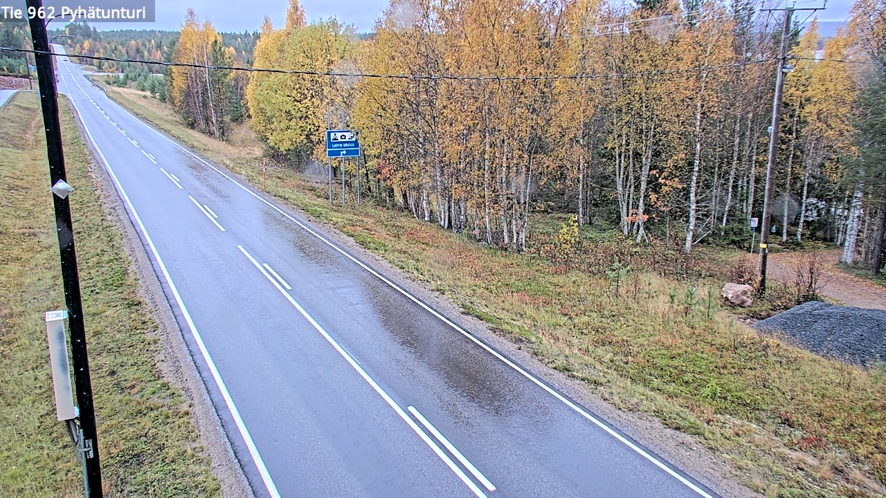 Kelikamerat Kuva Tie 962 Pelkosenniemi Pyhätunturi, Pelkosenniemi, Lappi