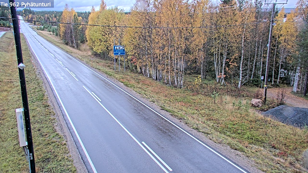 Kelikamerat Kuva Tie 962 Pelkosenniemi Pyhätunturi, Pelkosenniemi, Lappi