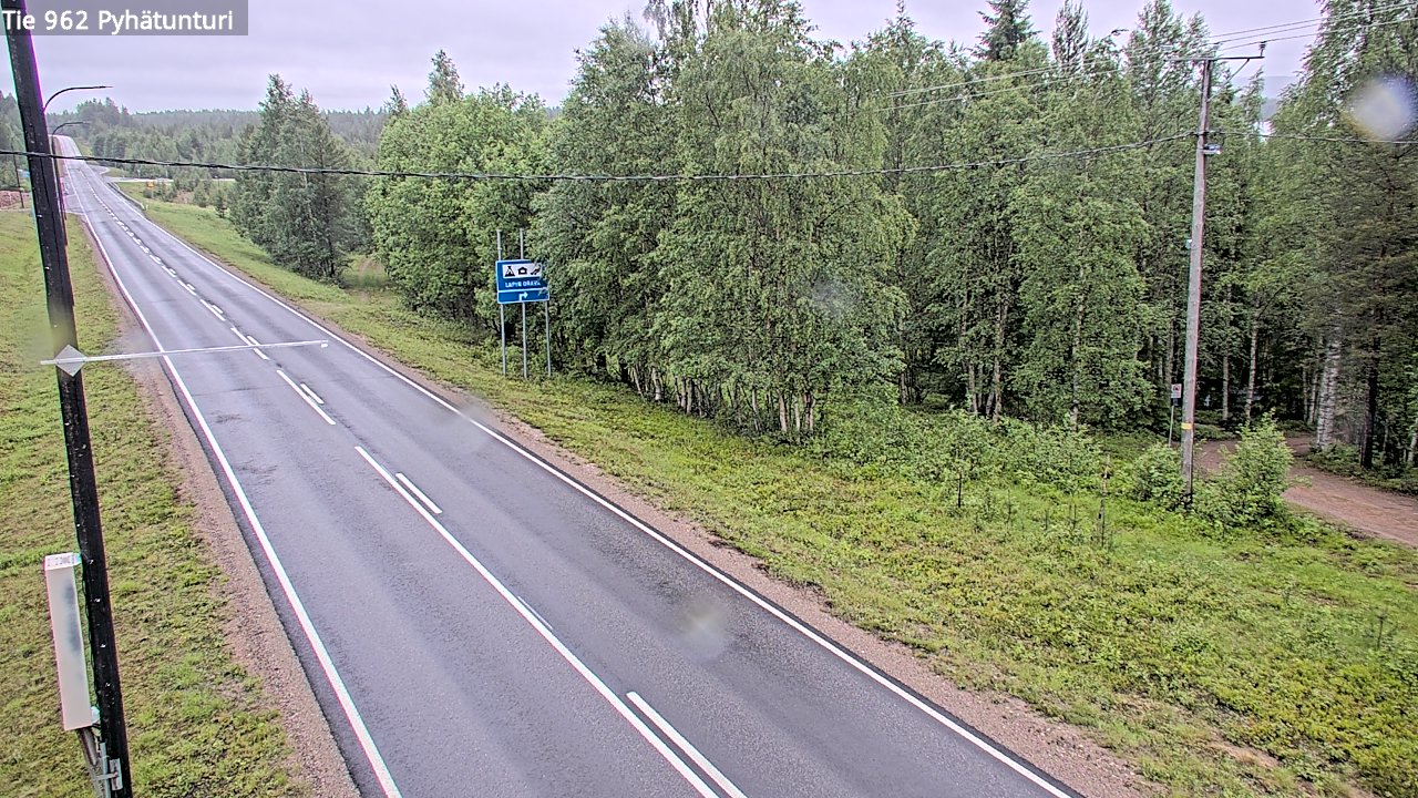 Kelikamerat Kuva Tie 962 Pelkosenniemi Pyhätunturi, Pelkosenniemi, Lappi