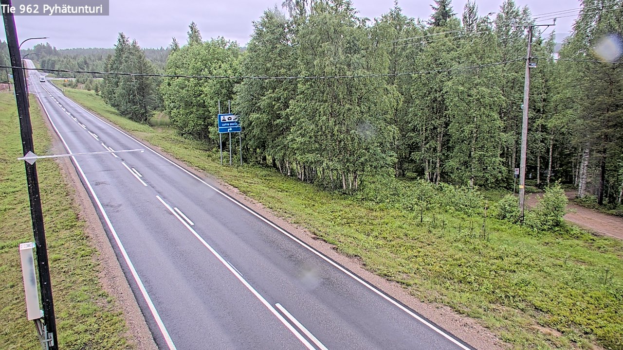 Kelikamerat Kuva Tie 962 Pelkosenniemi Pyhätunturi, Pelkosenniemi, Lappi