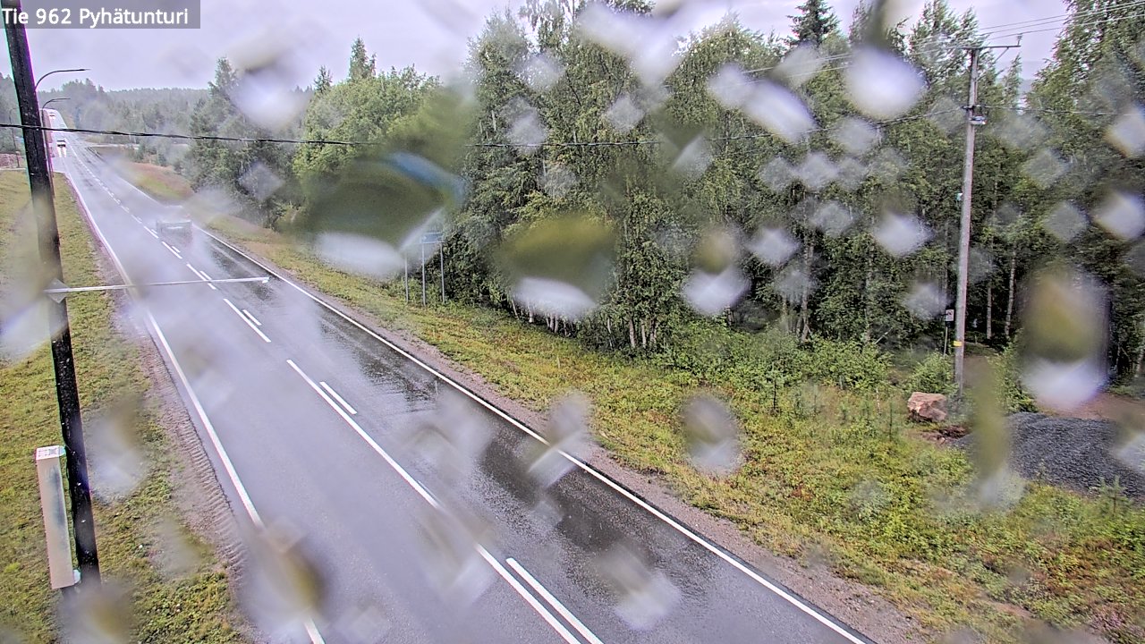 Weather Camera Image Road 962 Pelkosenniemi Pyhätunturi, Pelkosenniemi, Lappi