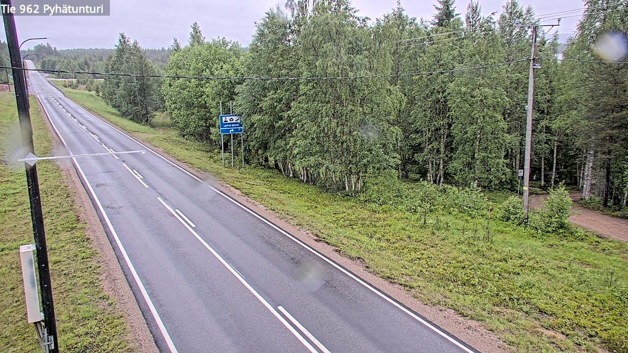 Kelikamerat Kuva Tie 962 Pelkosenniemi Pyhätunturi, Pelkosenniemi, Lappi