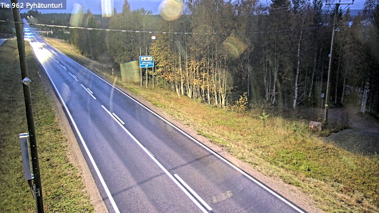 Kelikamerat Kuva Tie 962 Pelkosenniemi Pyhätunturi, Pelkosenniemi, Lappi