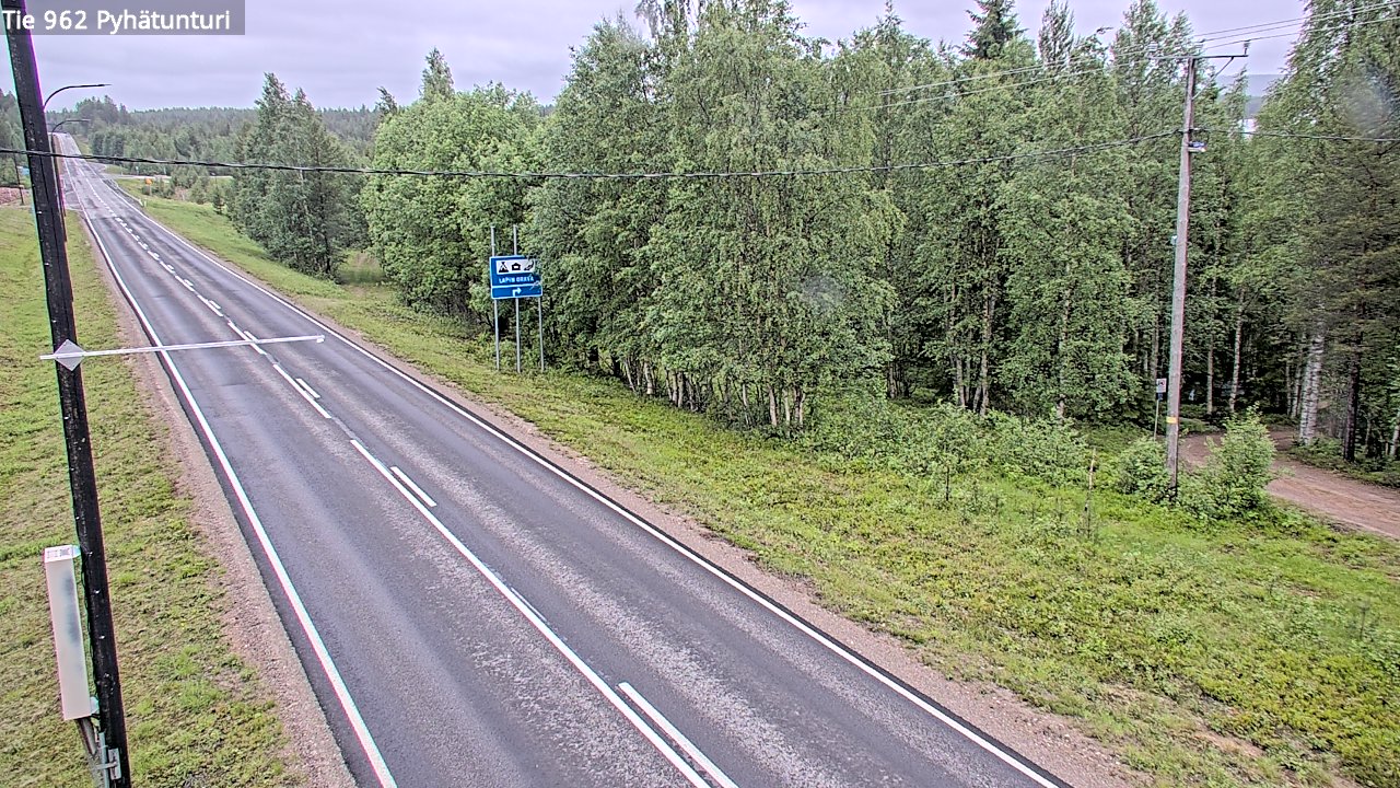 Kelikamerat Kuva Tie 962 Pelkosenniemi Pyhätunturi, Pelkosenniemi, Lappi