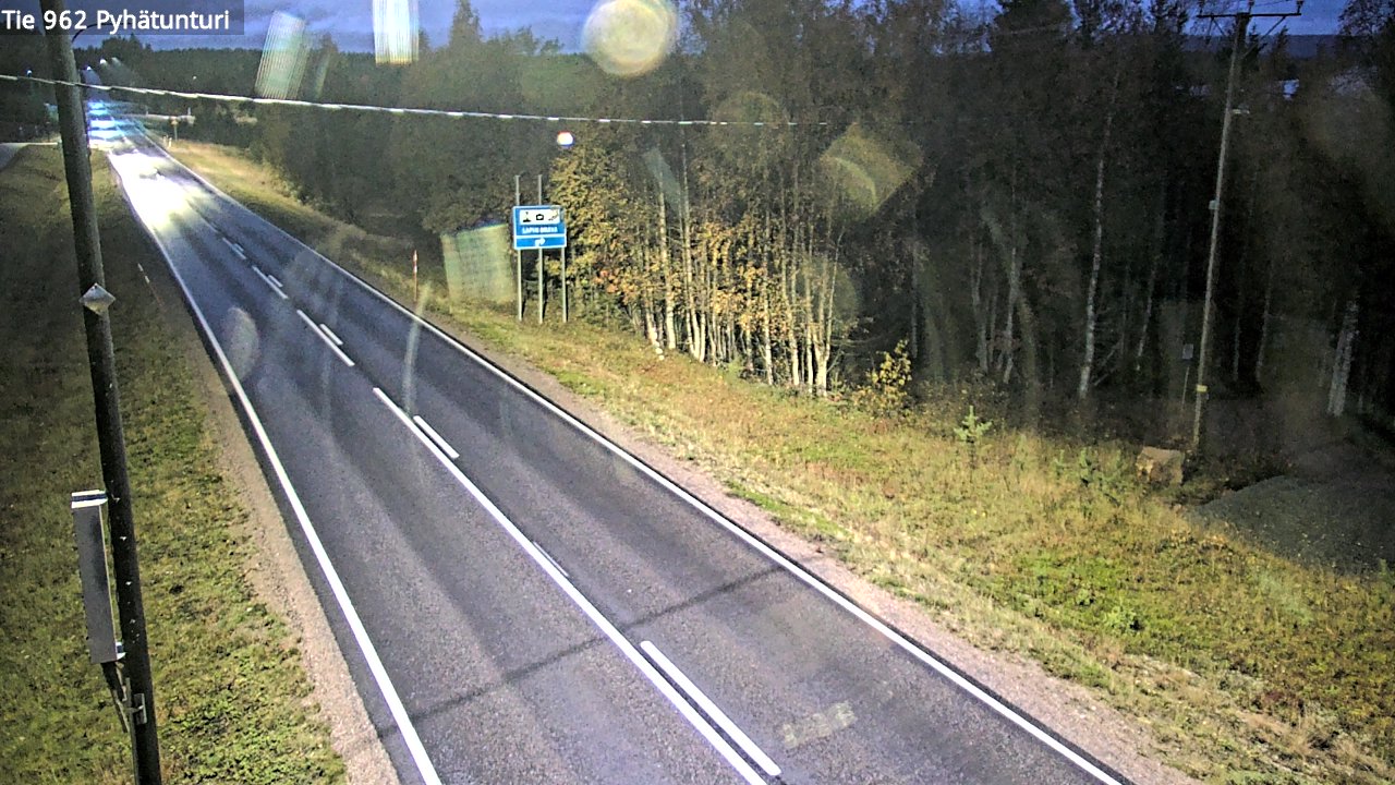 Kelikamerat Kuva Tie 962 Pelkosenniemi Pyhätunturi, Pelkosenniemi, Lappi
