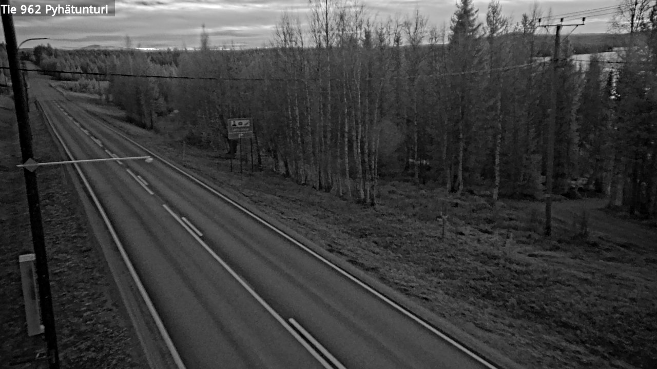 Kelikamerat Kuva Tie 962 Pelkosenniemi Pyhätunturi, Pelkosenniemi, Lappi
