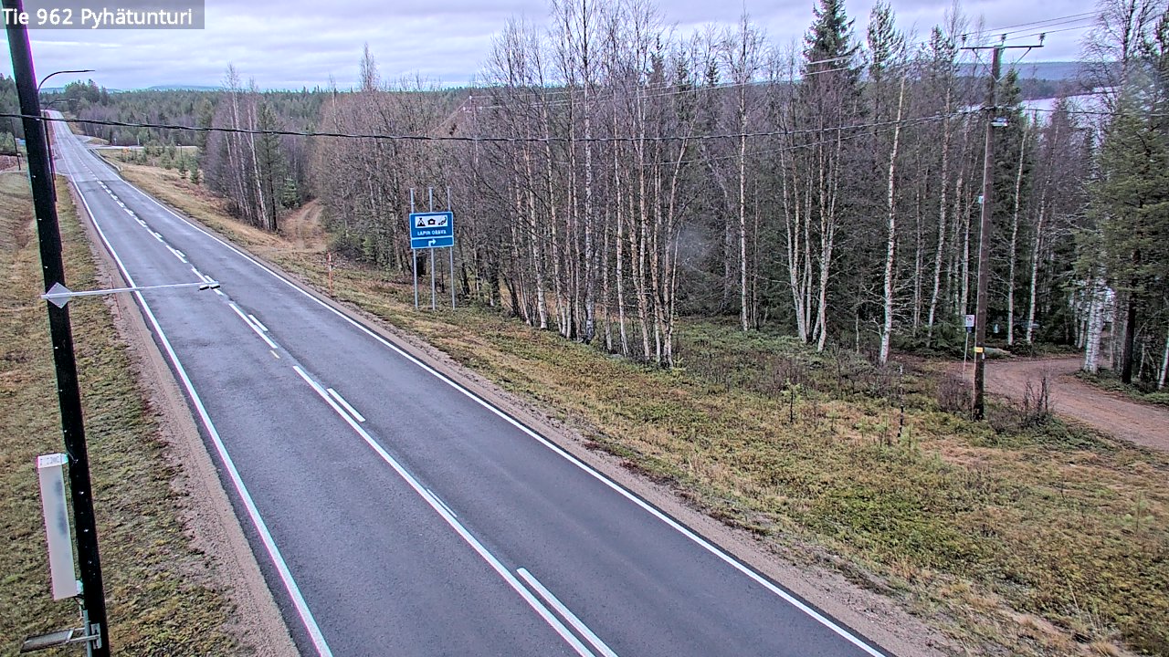 Kelikamerat Kuva Tie 962 Pelkosenniemi Pyhätunturi, Pelkosenniemi, Lappi