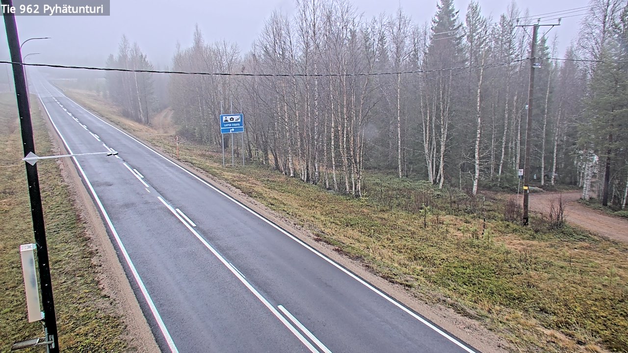 Kelikamerat Kuva Tie 962 Pelkosenniemi Pyhätunturi, Pelkosenniemi, Lappi