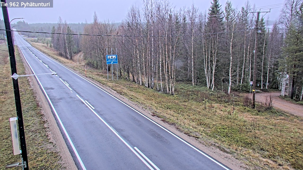 Kelikamerat Kuva Tie 962 Pelkosenniemi Pyhätunturi, Pelkosenniemi, Lappi