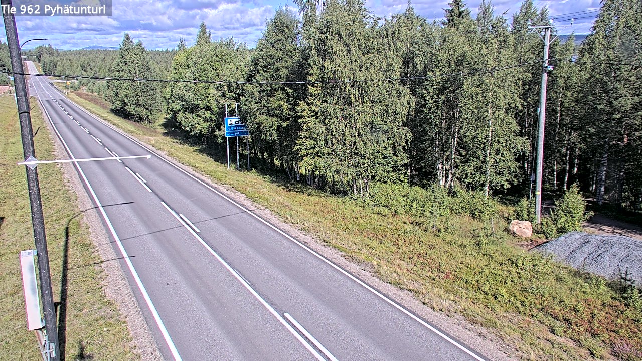 Kelikamerat Kuva Tie 962 Pelkosenniemi Pyhätunturi, Pelkosenniemi, Lappi