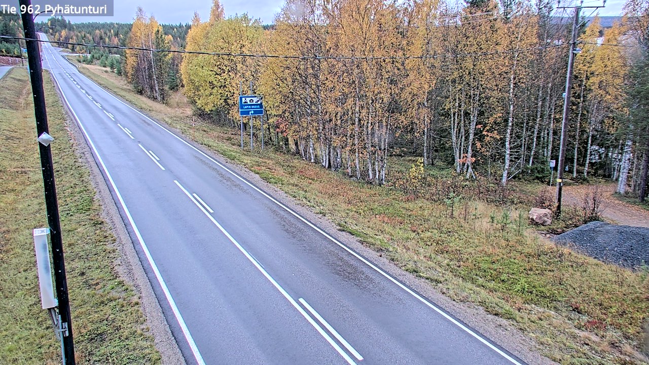 Kelikamerat Kuva Tie 962 Pelkosenniemi Pyhätunturi, Pelkosenniemi, Lappi