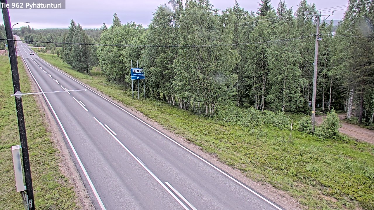 Kelikamerat Kuva Tie 962 Pelkosenniemi Pyhätunturi, Pelkosenniemi, Lappi