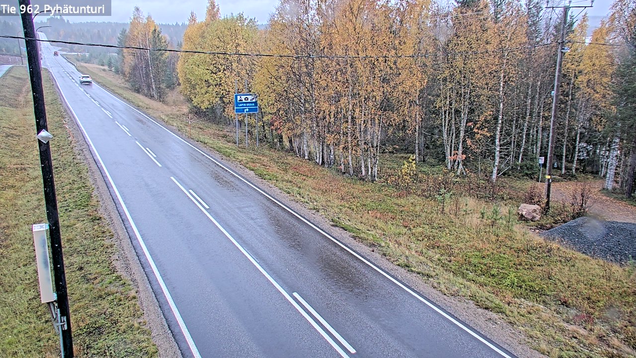 Kelikamerat Kuva Tie 962 Pelkosenniemi Pyhätunturi, Pelkosenniemi, Lappi