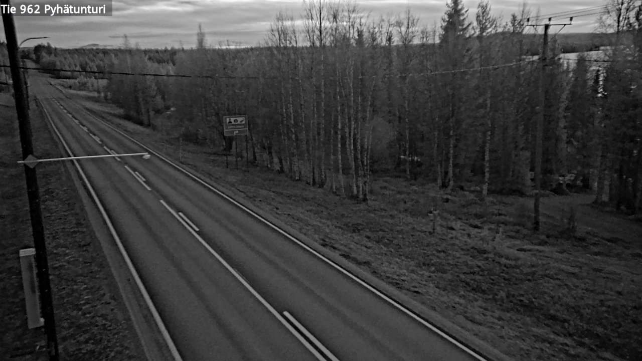 Kelikamerat Kuva Tie 962 Pelkosenniemi Pyhätunturi, Pelkosenniemi, Lappi