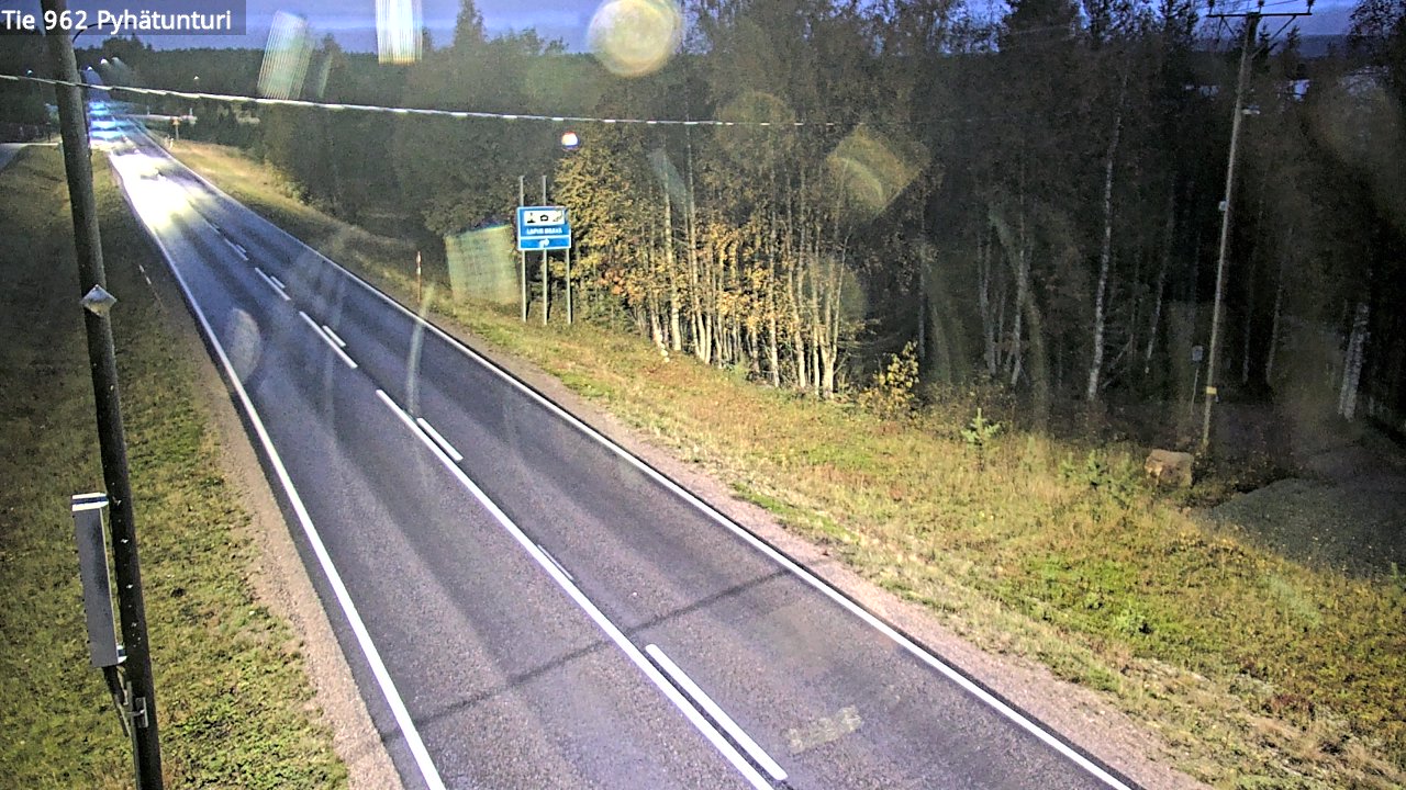 Kelikamerat Kuva Tie 962 Pelkosenniemi Pyhätunturi, Pelkosenniemi, Lappi