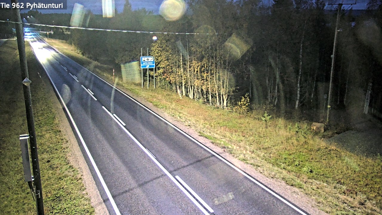Kelikamerat Kuva Tie 962 Pelkosenniemi Pyhätunturi, Pelkosenniemi, Lappi