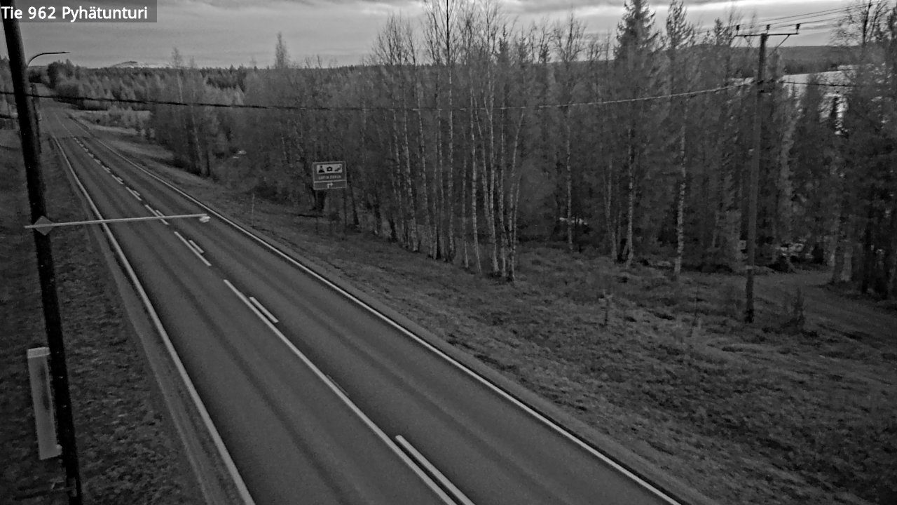 Kelikamerat Kuva Tie 962 Pelkosenniemi Pyhätunturi, Pelkosenniemi, Lappi