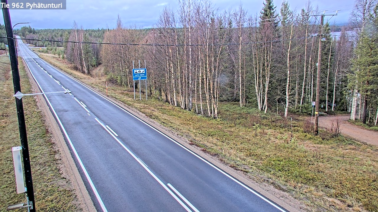 Kelikamerat Kuva Tie 962 Pelkosenniemi Pyhätunturi, Pelkosenniemi, Lappi