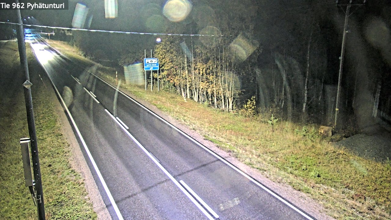 Kelikamerat Kuva Tie 962 Pelkosenniemi Pyhätunturi, Pelkosenniemi, Lappi