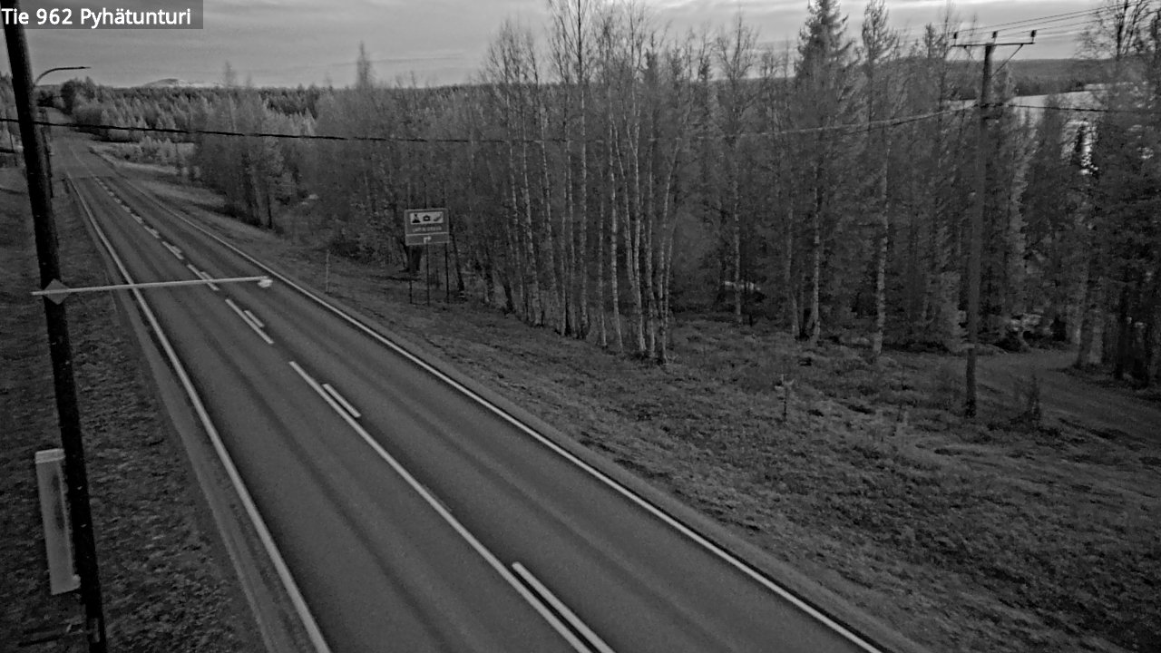 Kelikamerat Kuva Tie 962 Pelkosenniemi Pyhätunturi, Pelkosenniemi, Lappi