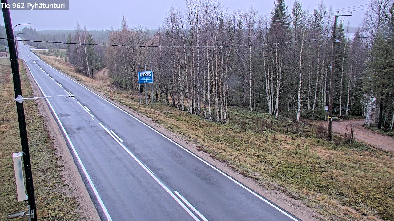 Kelikamerat Kuva Tie 962 Pelkosenniemi Pyhätunturi, Pelkosenniemi, Lappi