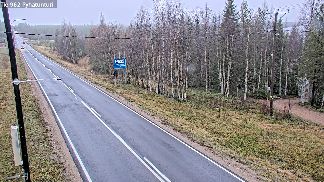 Kelikamerat Kuva Tie 962 Pelkosenniemi Pyhätunturi, Pelkosenniemi, Lappi