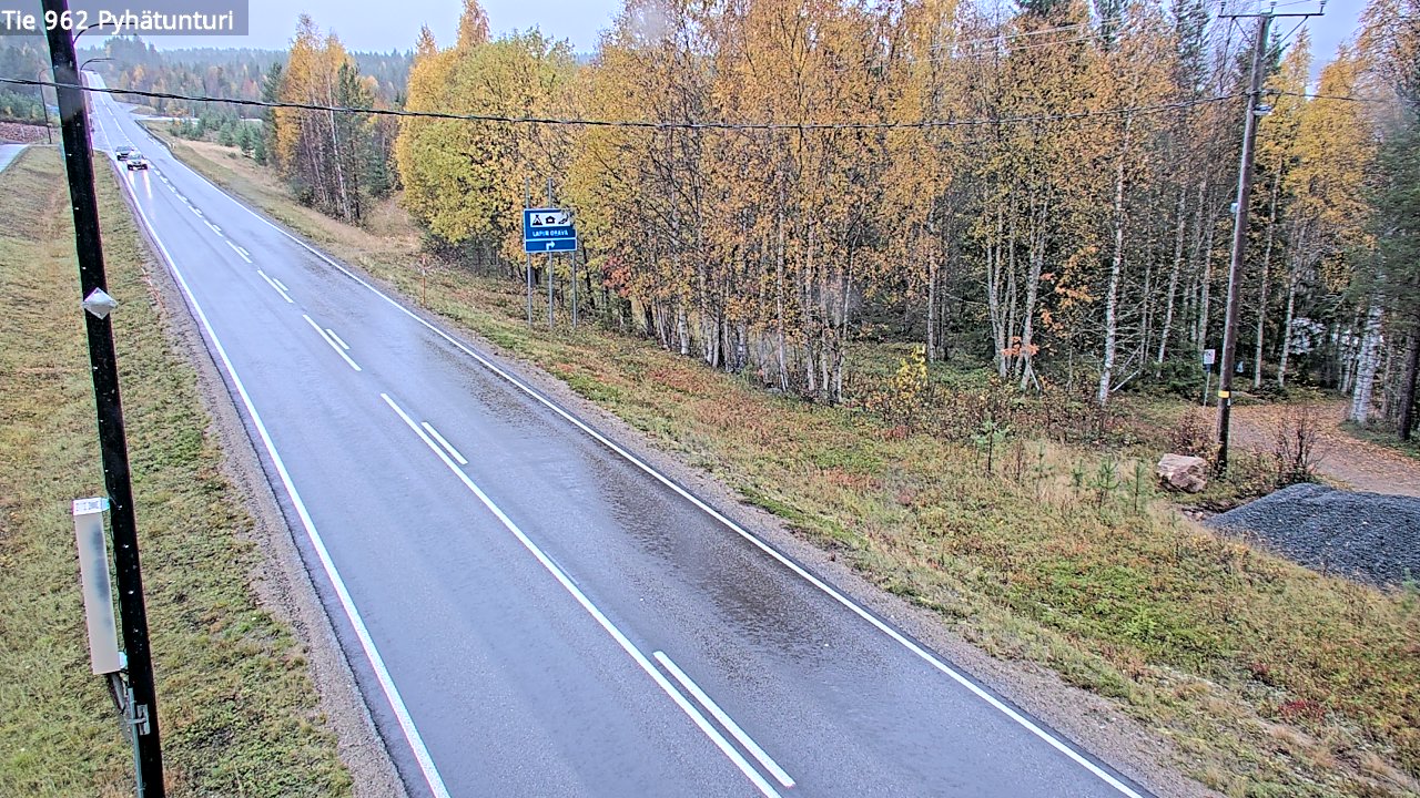 Kelikamerat Kuva Tie 962 Pelkosenniemi Pyhätunturi, Pelkosenniemi, Lappi