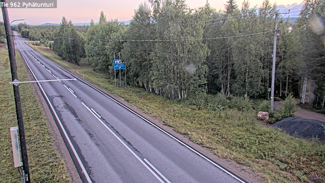 Kelikamerat Kuva Tie 962 Pelkosenniemi Pyhätunturi, Pelkosenniemi, Lappi