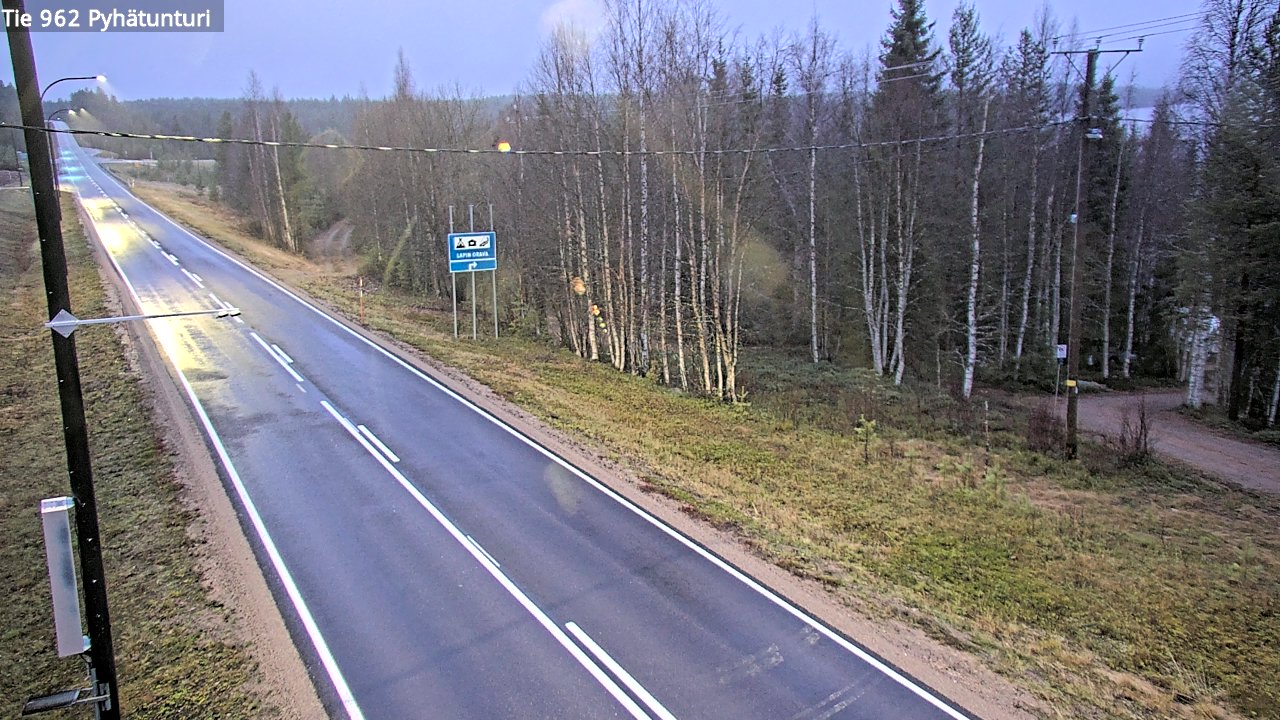 Kelikamerat Kuva Tie 962 Pelkosenniemi Pyhätunturi, Pelkosenniemi, Lappi