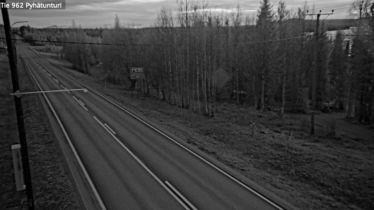 Kelikamerat Kuva Tie 962 Pelkosenniemi Pyhätunturi, Pelkosenniemi, Lappi