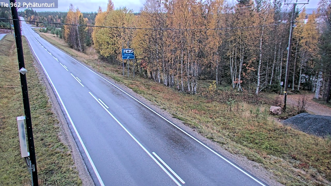 Kelikamerat Kuva Tie 962 Pelkosenniemi Pyhätunturi, Pelkosenniemi, Lappi