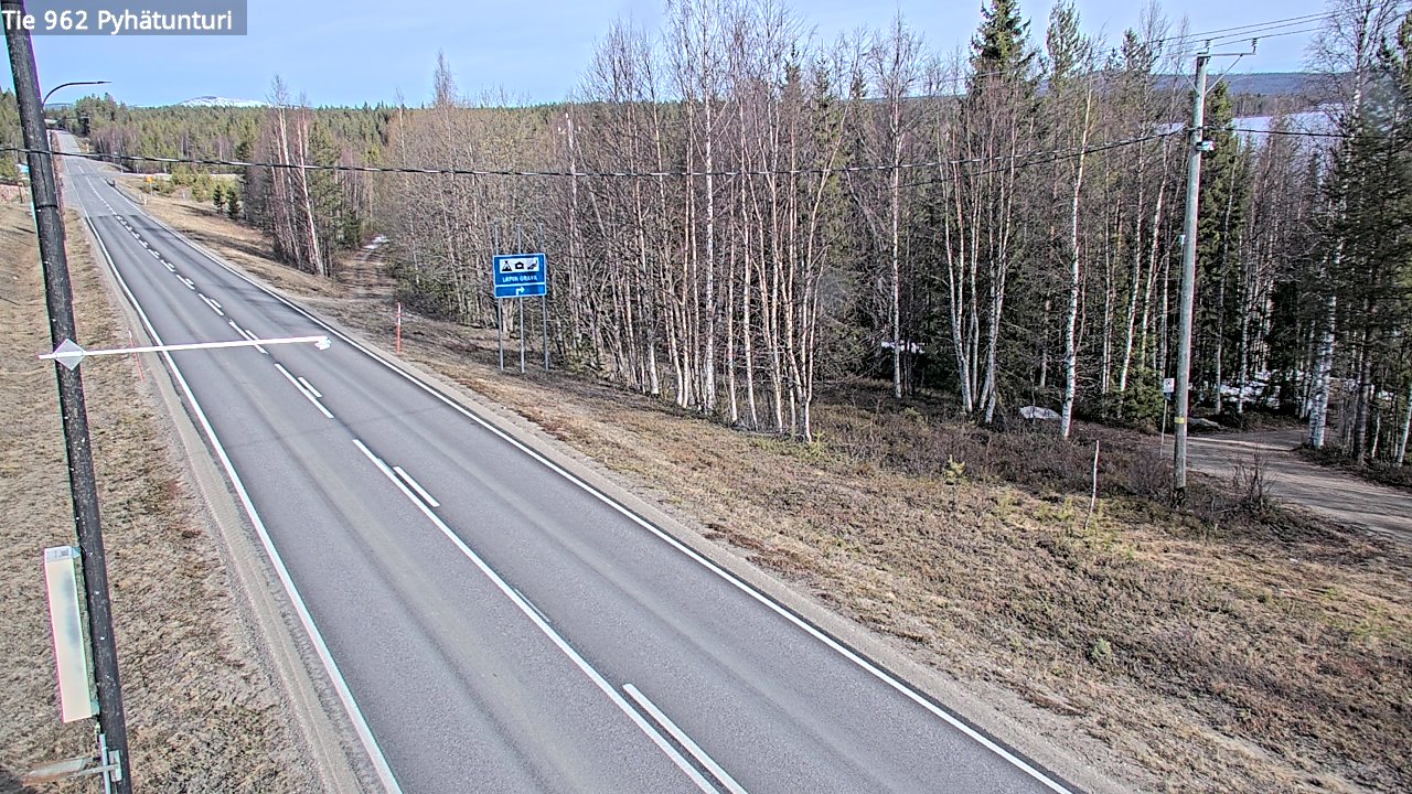 Kelikamerat Kuva Tie 962 Pelkosenniemi Pyhätunturi, Pelkosenniemi, Lappi