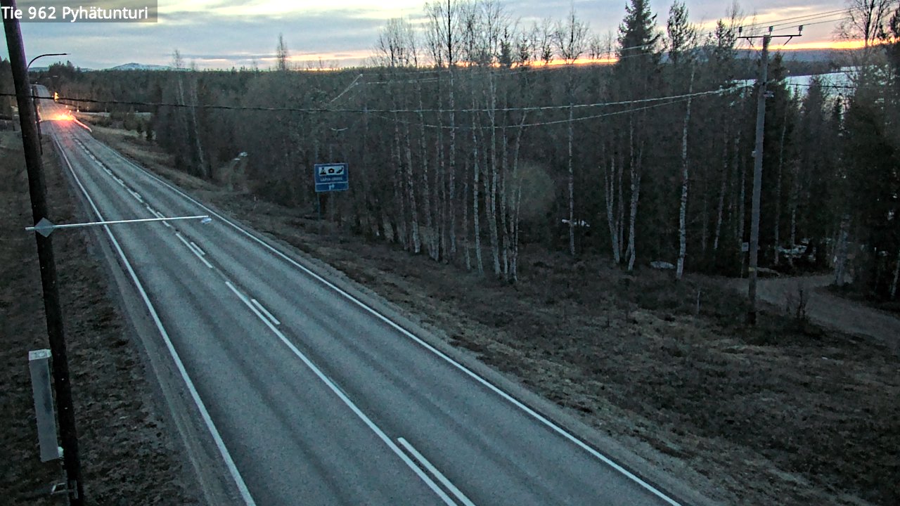 Kelikamerat Kuva Tie 962 Pelkosenniemi Pyhätunturi, Pelkosenniemi, Lappi