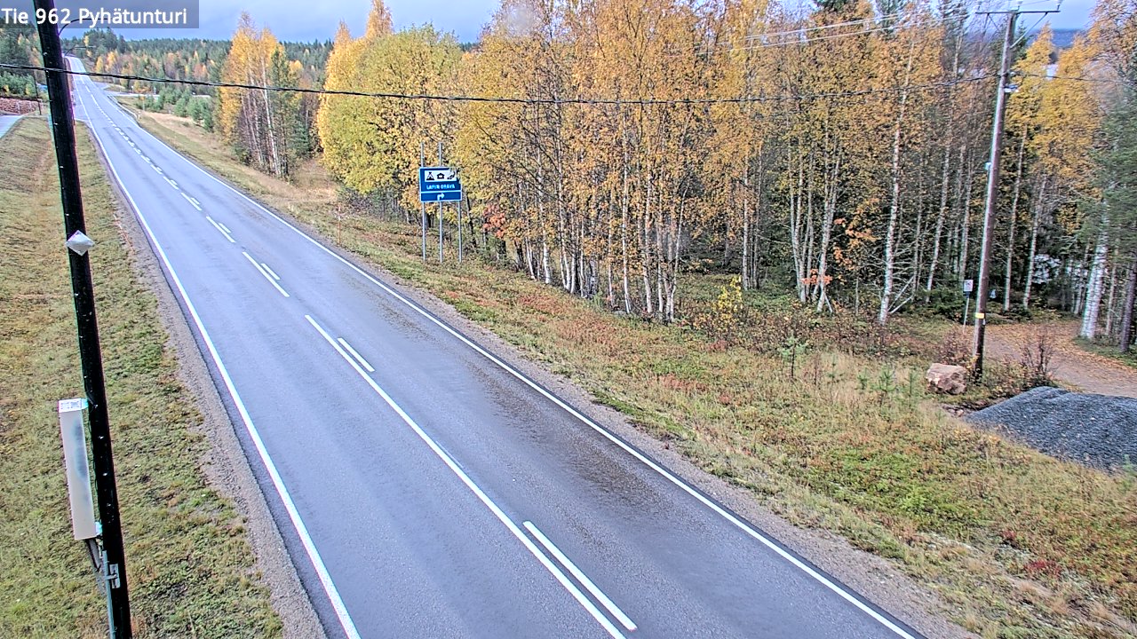 Kelikamerat Kuva Tie 962 Pelkosenniemi Pyhätunturi, Pelkosenniemi, Lappi