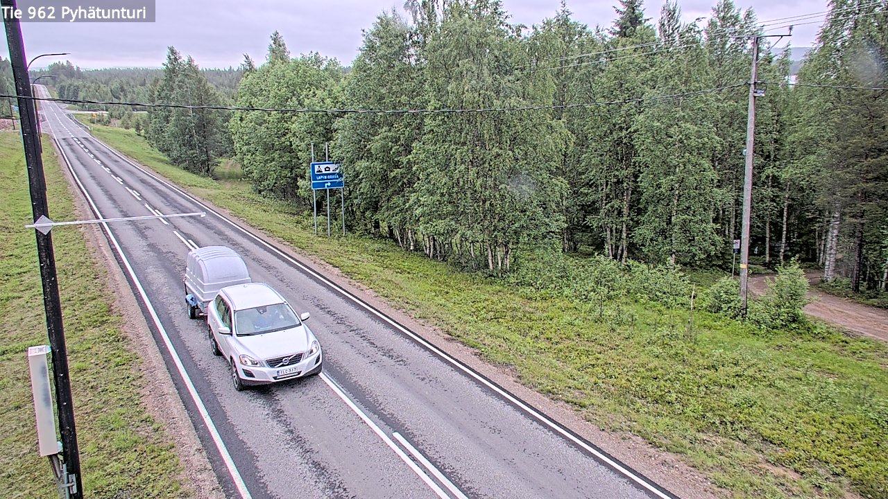 Kelikamerat Kuva Tie 962 Pelkosenniemi Pyhätunturi, Pelkosenniemi, Lappi