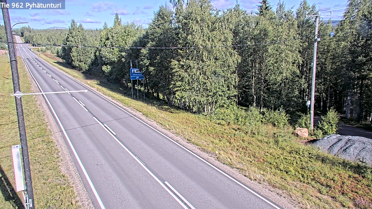 Kelikamerat Kuva Tie 962 Pelkosenniemi Pyhätunturi, Pelkosenniemi, Lappi