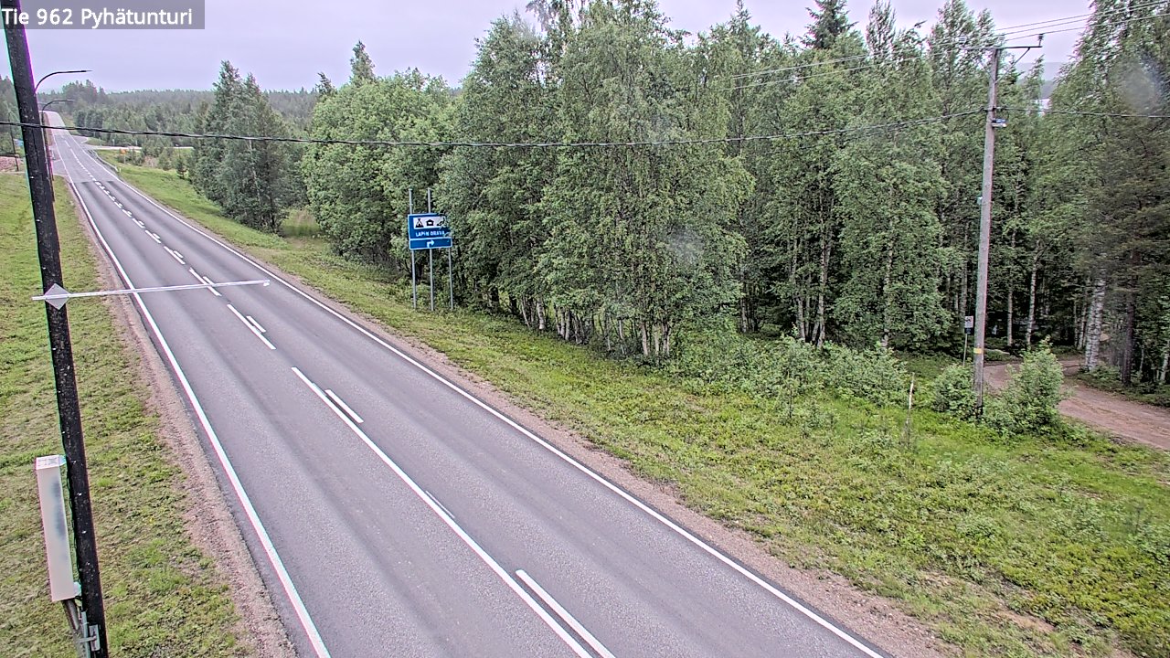 Kelikamerat Kuva Tie 962 Pelkosenniemi Pyhätunturi, Pelkosenniemi, Lappi